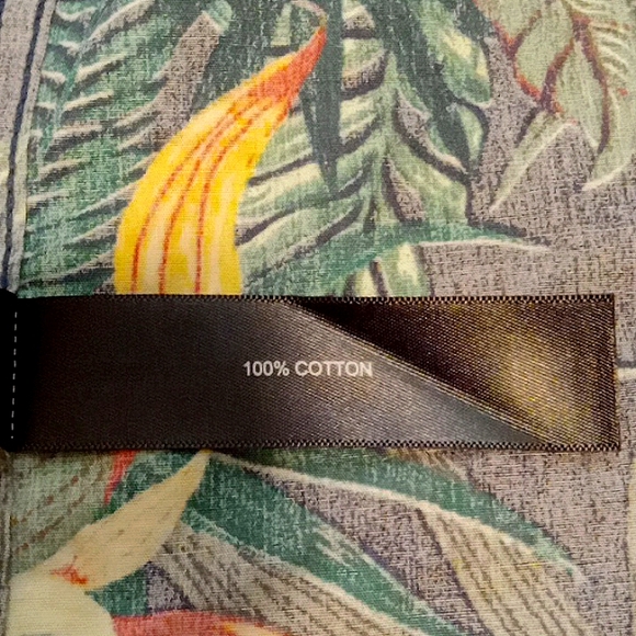 Denim & Flower Small Men's Button Down Shirt Cactus Man Ricky Singh Tropical - Picture 8 of 11